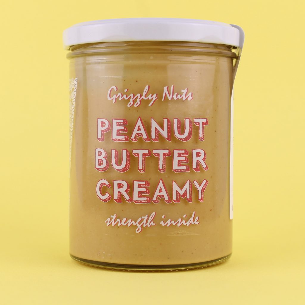 Паста арахисовая Creamy, Grizzly Nuts - B12 VEGAN SHOP