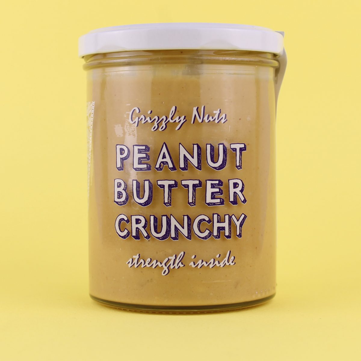 Паста арахисовая Crunchy, Grizzly Nuts - B12 VEGAN SHOP