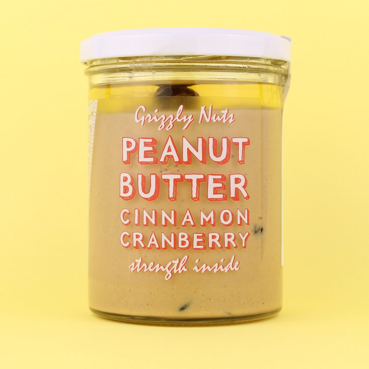 Паста арахисовая Cinnamon Cranberry, Grizzly Nuts