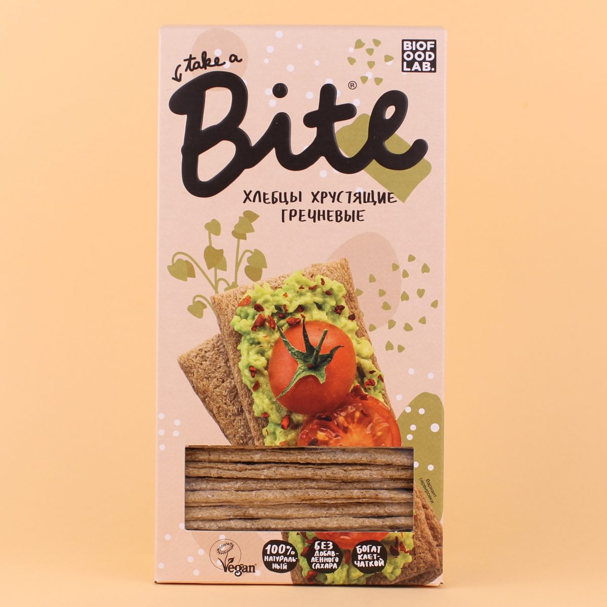 Хлебцы гречневые, Bite - B12 VEGAN SHOP
