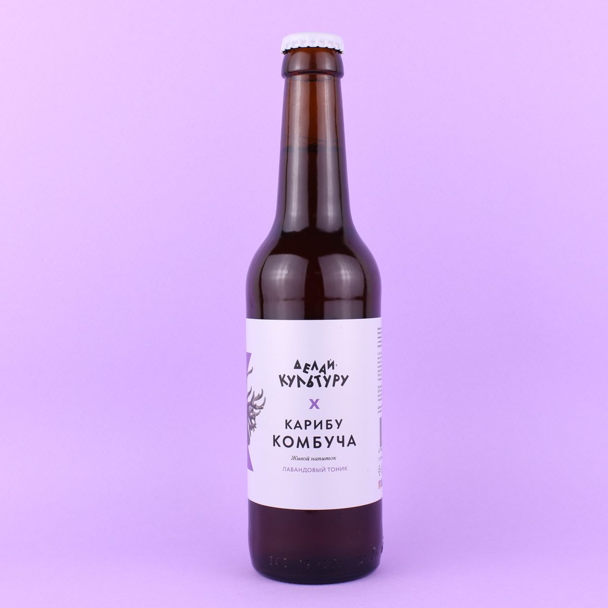 Комбуча Лавандовый тоник, Карибу Комбуча Лавандовый тоник, Карибу