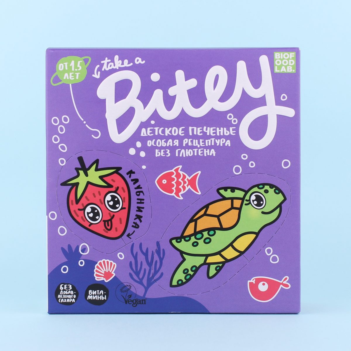 Печенье клубничное, Bite Печенье клубничное, Bite