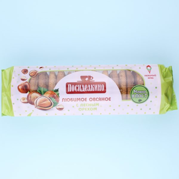 Печенье овсяное с фундуком Печенье овсяное с фундуком