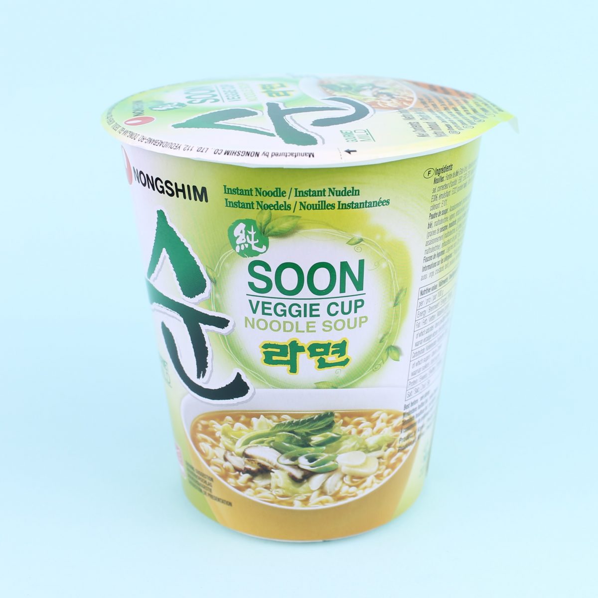 Лапша быстрого приготовления, Nongshim - B12 VEGAN SHOP