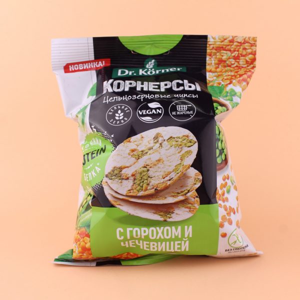 Чипсы с горохом и чечевицей Чипсы с горохом и чечевицей
