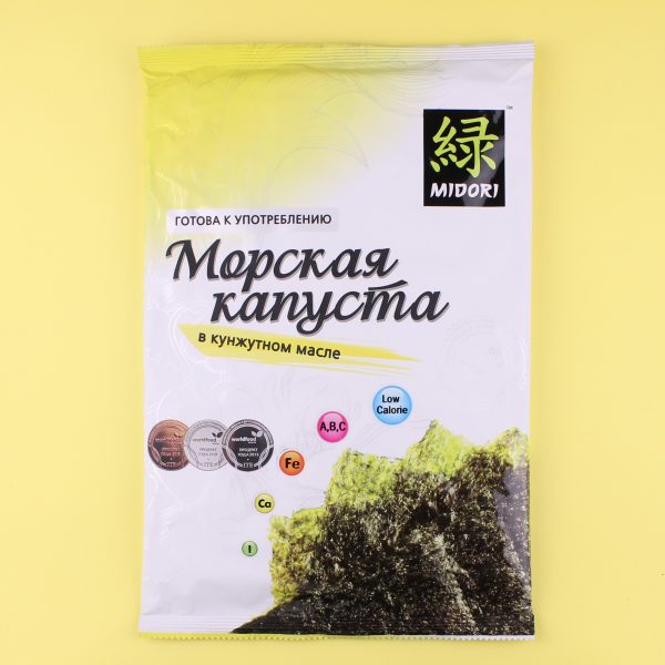 Морская капуста с кунжутным маслом Морская капуста с кунжутным маслом