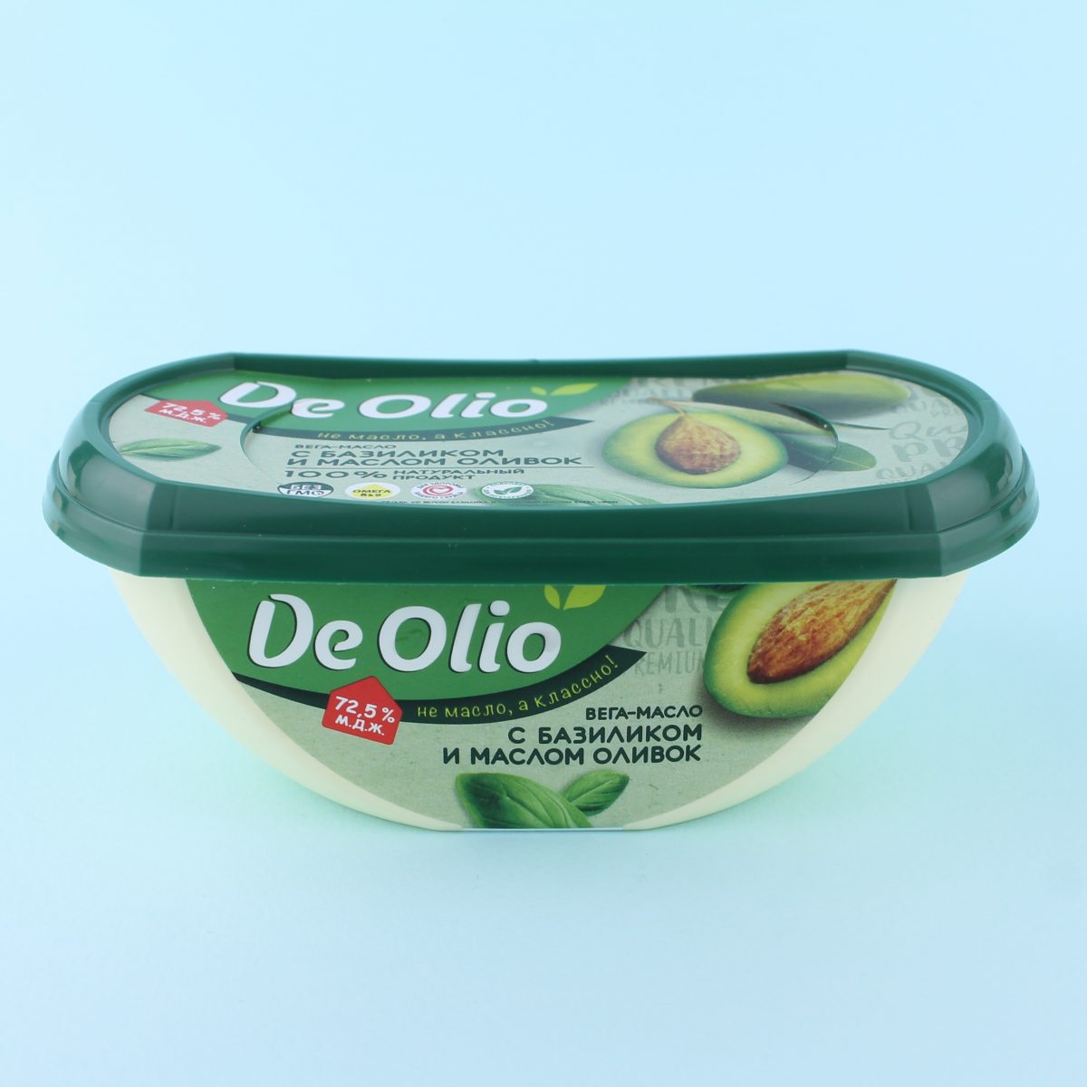 Масло сливочное с базиликом, De Olio - B12 VEGAN SHOP