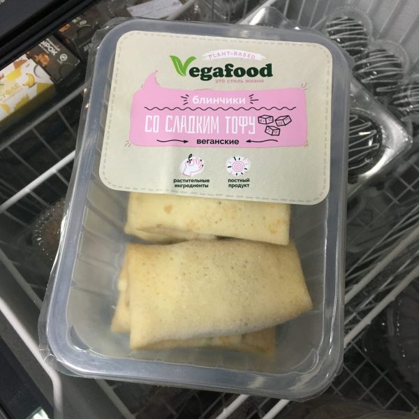 Блинчики со сладким тофу