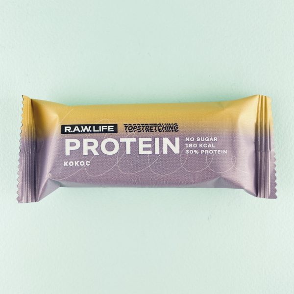 Батончик протеиновый Кокос, Raw Life