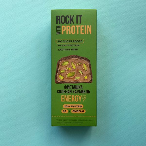 Батончик протеиновый Миндаль-Вишня, Rock It With